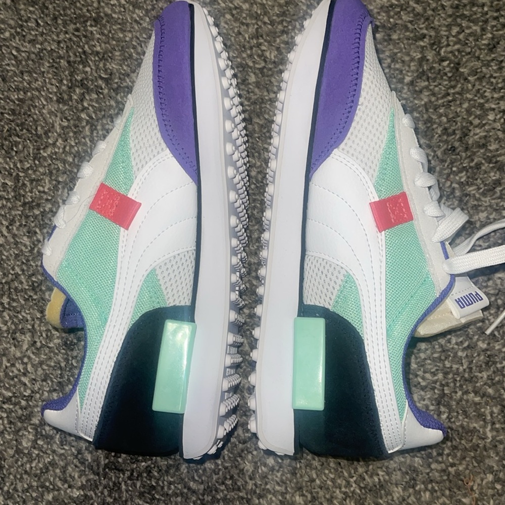 Kids puma future Rider stream in sneakers size 6c - Picture 9 of 10